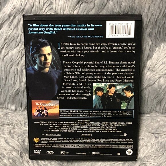 The Outsiders DVD - Picture 2 of 4